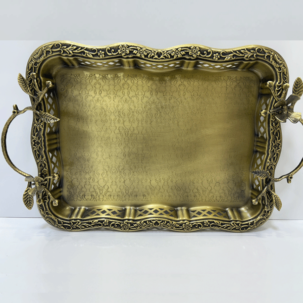 bt 6021 سینی مستطیل طرح دار بزرگ